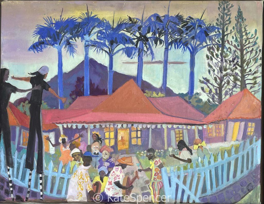 FETE AT MOUNTY P